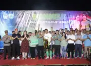Sepak Bola Putra Wali Kota Cup Ditutup, Weny Gaib; Terima Kasih Kapolres dan Dandim 1303 Kegiatan Dapat Berjalan Aman