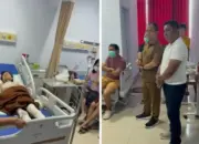 Dibawa Langsung Hendra Jacob, Asisten Pribadi Presiden Prabowo Bantu Korban Kebakaran Panti Werdha Ranomuut