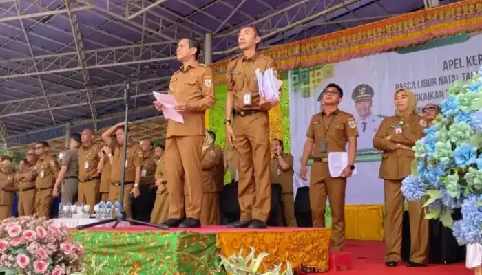 Wali Kota Kotamobagu Weny Gaib Pimpin Apel Perdana 2026