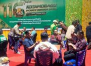 Lomba Domino HUT Kotamobagu Pasangan Wali Kota dan Kejari Raih Juara 3