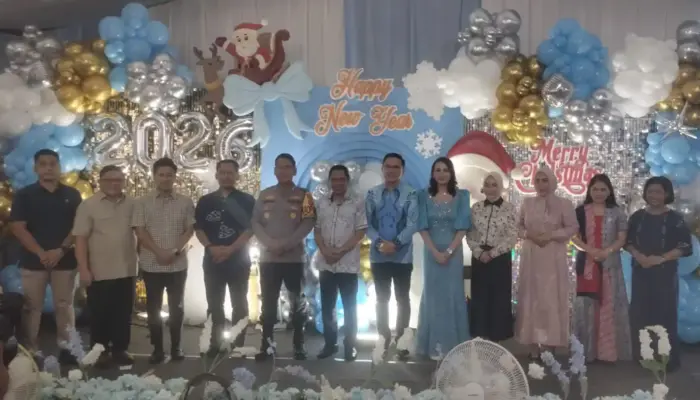 Tahun Baru 2026, Wali Kota Kotamobagu Silaturahmi ke Kediaman Wakapolres