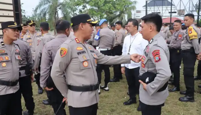 Polres Kotamobagu Gelar Gaktibplin, Siap Dukung Operasi Keselamatan Samrat 2026