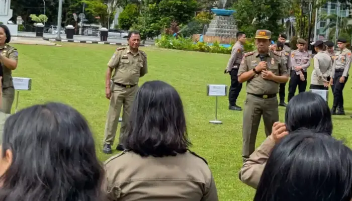 Gerakan Indonesia ASRI, Satpol PP Sulut Tertibkan Baliho dan Iklan