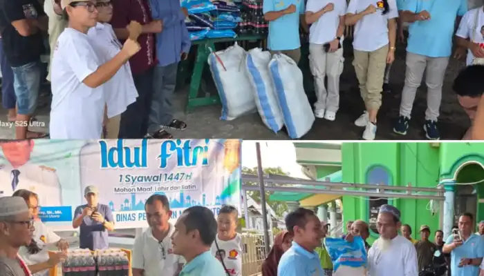 Ketum Topan 08 Gandeng Gerindra Minsel Bagikan Bantuan Presiden Prabowo dan Gubernur YSK