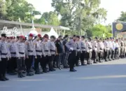 Pimpin Apel Kesiapan Pengamanan Malam Takbiran, Apa Pesan Wali Kota Kotamobagu Weny Gaib?