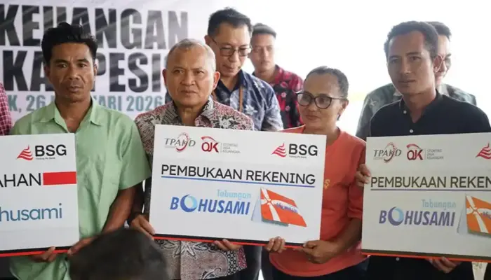 Tingkatkan Kesejahteraan Masyarakat Pesisir, Bank SulutGo, BRI, dan OJK Gelar Literasi Keuangan di Darunu Mangrove Park