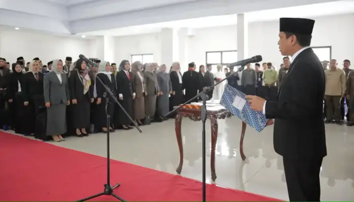 Wali Kota Kotamobagu Lantik 174 Pejabat Administrator, Pengawas, dan Fungsional
