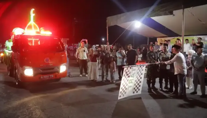 Wali Kota Kotamobagu Lepas Peserta Pawai Takbir Idul Fitri