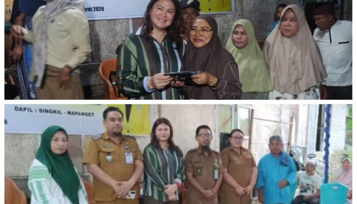Jaring Aspirasi Warga di Singkil II, Adolfien Wangania Siap Perjuangkan Lewat Jalur Legislatif