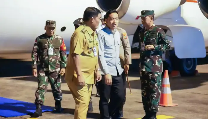 Tiba di Manado, Wapres Gibran Disambut Gubernur YSK Bersama Forkopimda Sulut