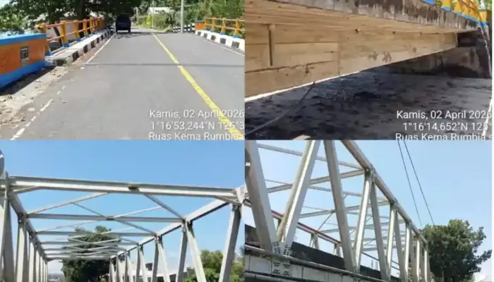 Pasca Gempa Magnitudo 7,6, BPJN Sulut Langsung Turunkan Tim
