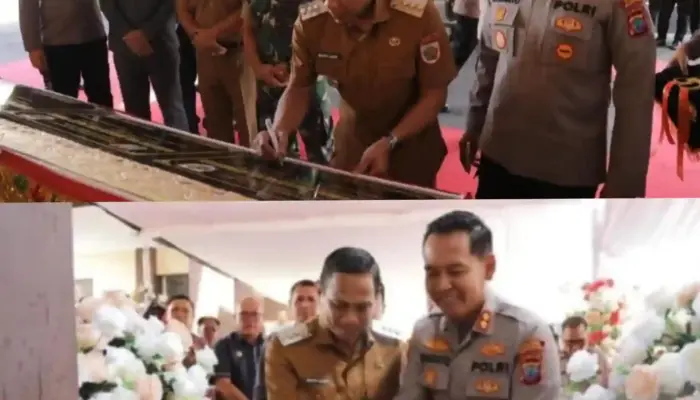 Hadiri Peresmian Fasilitas Strategis Polres Kotamobagu, Wali Kota Weny Gaib Apresiasi Command Center