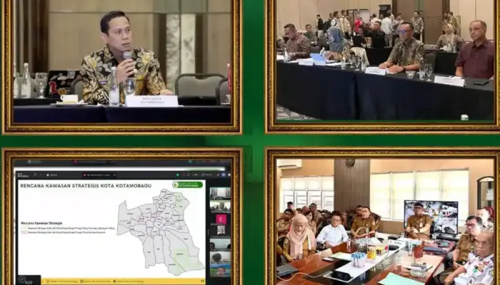 Wali Kota Kotamobagu Hadiri Rakor Revisi RTRW 2026-2045