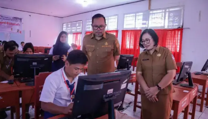 Pastikan TKA Nasional Sesuai Standar, Sarana dan Prasarana Jadi Perhatian Wawali Richard Sualang