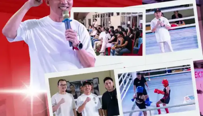 Blessed Fight Series 3, Bonyx Saweho : Dispora Manado Dorong Perkembangan Olahraga Muaythai