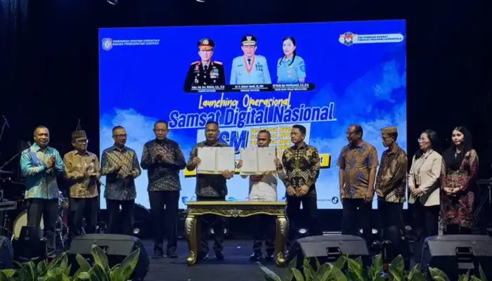 Gerai GIIS Resmi Meluncur, Bank SulutGo Teken PKS dengan Samsat Gorontalo