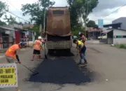 Dinas PUPR Kotamobagu Mulai Perbaiki Jalan Zakaria Imban  