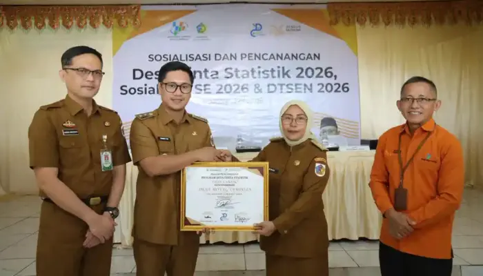 Tiga Desa di Kotamobagu Timur Dicanangkan Jadi Desa Cinta Statistik