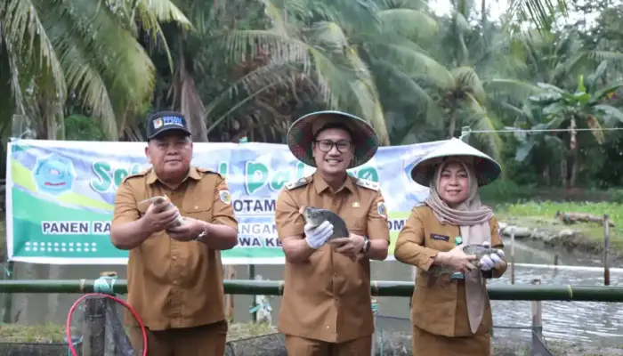 Panen Perdana BUMDes Monompia, Wawali Rendy : Bukti Ketahanan Pangan dan Ekonomi Warga