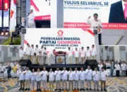 Dasco di Manado: Pesan Prabowo dari Jakarta Menggema di Rakerda Gerindra Sulut