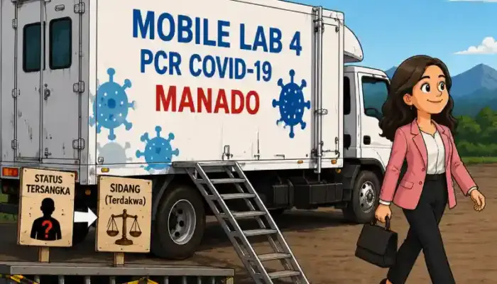 Janggal! Terdakwa Korupsi Mobile Lab Covid Manado Tak Pernah Ditahan